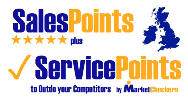 Sales and Service Points logos